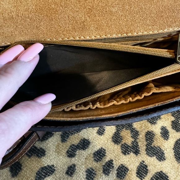 Patricia Nash Brown Leather Crossbody Bag - Picture 7 of 12